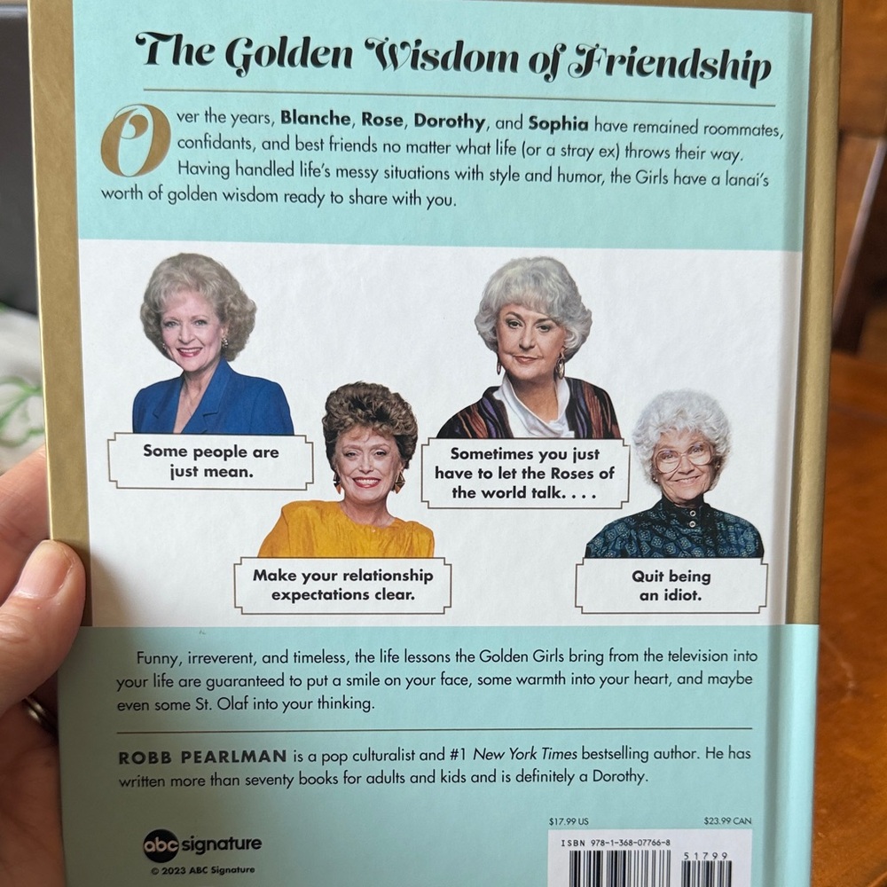 Golden Girls Life Lessons Book - Picture 3 of 12